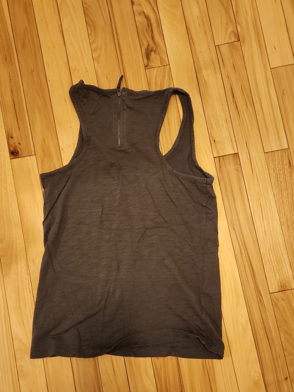 J CREW Women's Charcoal Gray Racerback Tank Top